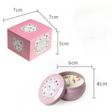 Coffret de bougies parfumées, 1 pièce, motif arabe islamique, pot de bougie parfumée, sans fumée, pour couples, bougies d'encens romantiques