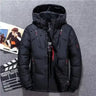 -20 Degree Winter Down Coat Men White Duck Down Parkas Jacket Mens Thick Warm Snow Parka Jacket Overcoat Windbreaker Warm Parkas - Lootquake