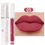 Liquid Lipstick Durable Waterproof Non Smudging Lip Glaze Lip Gloss Matte Lipstick Non Peeling Ladies' Makeup