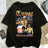 2025 Summer Fashion T-shirt Rapper Tupac Top Hip Hop Street Wear Oversized Short Sleeve T-shirt Men's And Women's T-shirts - Lootquake