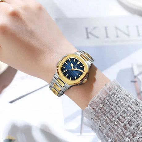 POEDAGAR Luxury Square Watch for Woman Waterproof Luminous Date Ladies Watch Stainless Steel Quartz Women's Watches Female Reloj - Lootquake