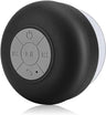 Altavoz Bluetooth impermeable con luces LED, altavoz de ducha inalámbrico portátil con ventosa para baño, viajes al aire libre