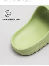 Size Super Soft Eva Sole Summer Slippers for Men Women Bottom Indoor Home Slides Sandals Beach Shoes Male Slippers Flip Flops