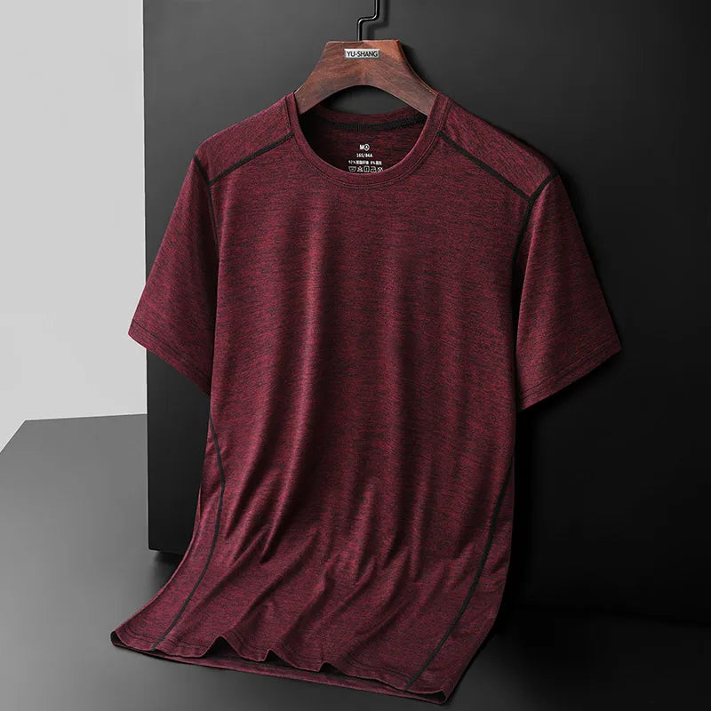 Good Quality T-Shirts Men Plus Size 8XL Summer Male Tshirt Female Camping Tee Shirt Breathable Traveling Basic Sports Tops Tees - Lootquake