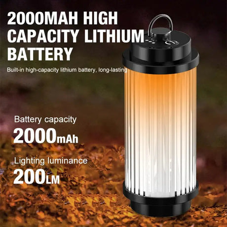 3000mAh 38-KT 38 Light 38 Explore USB Rechargeable Camping Lanterns Outdoor Tent lamp Powerful Mini LED Flashlights Camp Light - Lootquake
