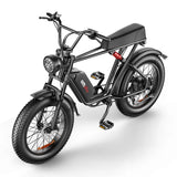 Bicicleta eléctrica para adultos Emoko C91, 1000 W x 2, batería de 48 V 23 Ah, bicicleta de montaña eléctrica con neumáticos anchos de 20 pulgadas.