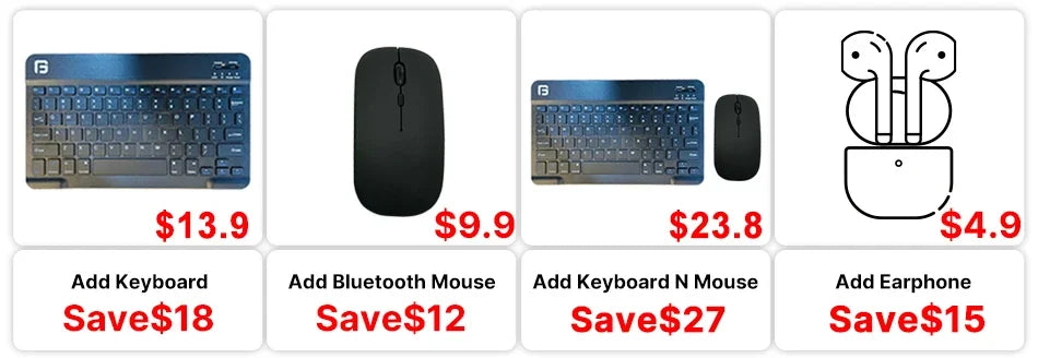 Tablettes Blackview MEGA 2 12 pouces 2K écran Widevine L1 24 Go (8 + 16) Android 15 256 Go 9000 mAh AI caméra principale Pad PC