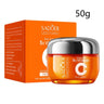 Limpiador facial con vitamina C, crema facial con vitamina C, crema tonificante, hidratante, control de grasa, cuidado de la piel, 50 g/100 g