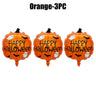 Halloween Balloon Decor Set with Pumpkin Skull Foil Balloons for Spooky Themed Party and Fun Cartoon Shaped Balloons