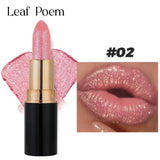 Makeup Non-sticky Non-fading Lipstick Pearlescent Long-lasting Moisturizing Fine Glitter Lip Gloss Hydrating Waterproof Lips Hot
