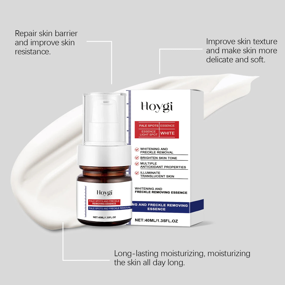 Crema antioxidante con nuez y vitamina C, iluminadora, tonificante, nocturna, correctora de manchas oscuras, hidratante, ligera, de rápida absorción.