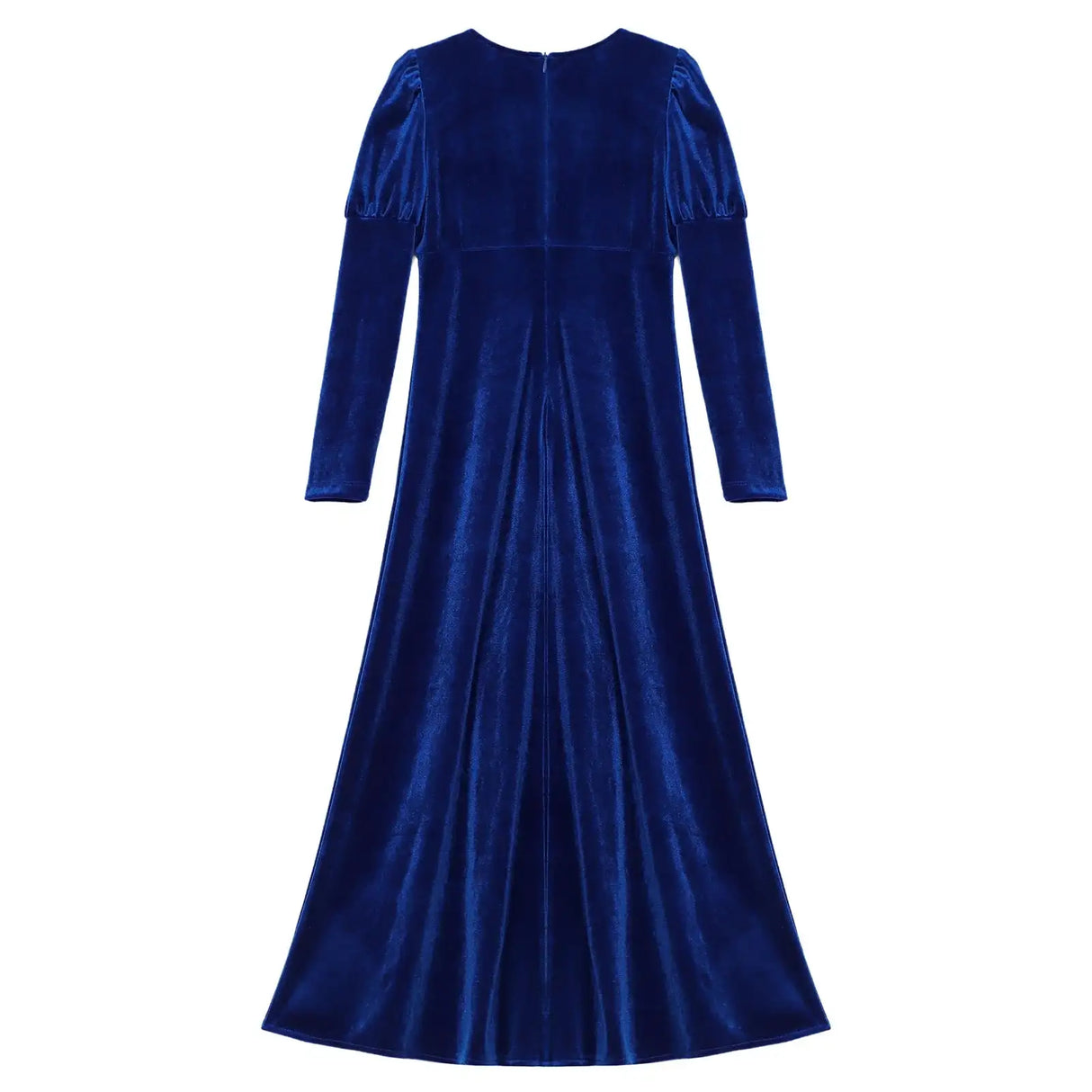 Girls Velvet Medieval Princess Dress Long Sleeve Renaissance Retro Robe Ancient Roman Long Dress for Halloween Carnival Party