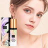 40g Face Makeup Primer Tri-color Cream Brighten Contour Color Isolation Waterproof Makeup Foundation Natural Makeup Base Cream