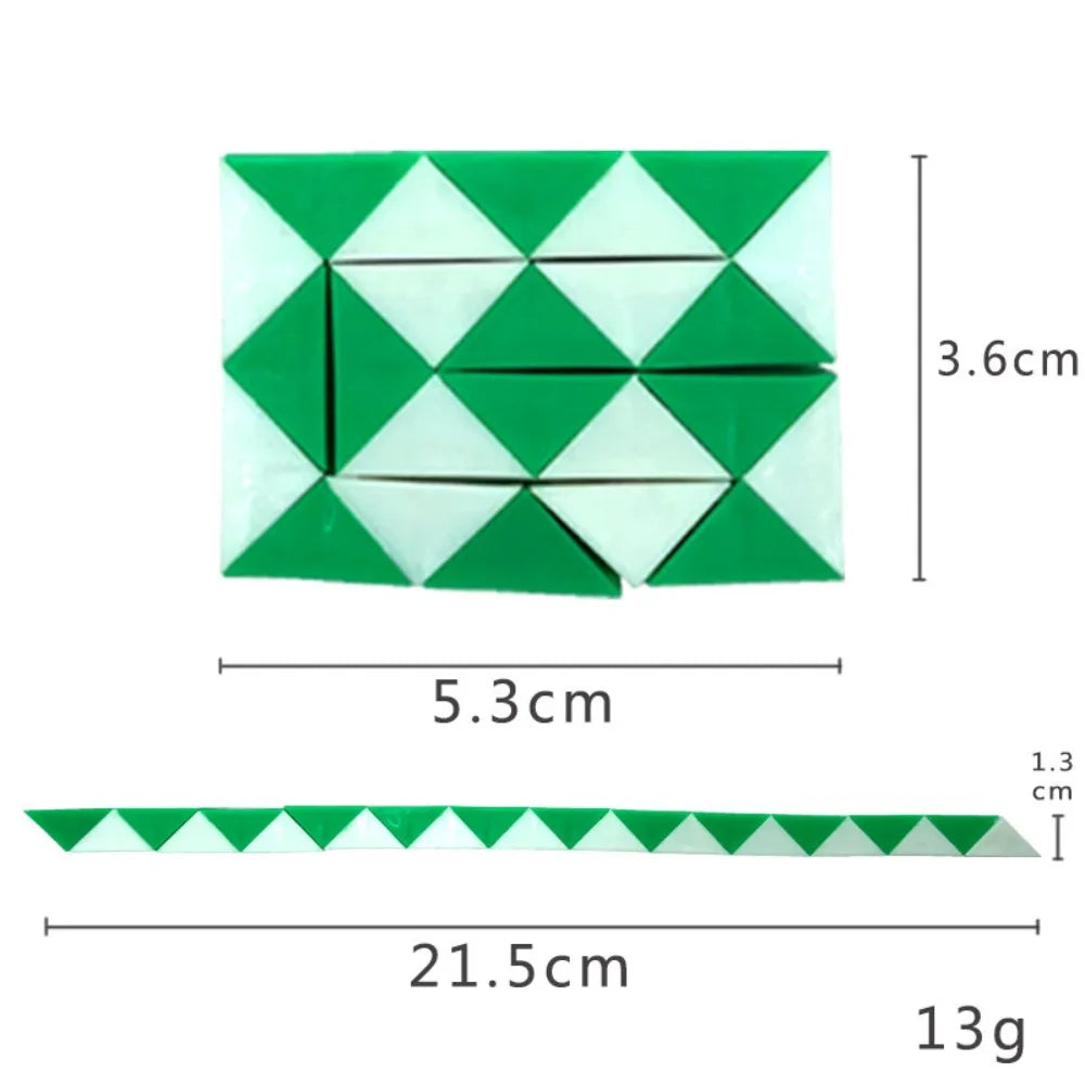 12/24/36 Pcs Fun 24-Segment Folding Variety Puzzle Kids Birthday Wedding Party Guest Gift Easter Pinata Filler New Year’s Gift - Lootquake