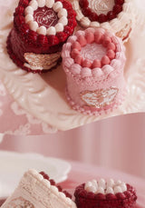 Crema labial Flower Knows Strawberry Cupid Cake, barra de labios hidratante mate, maquillaje de labios suave y sedoso, cosméticos profesionales.