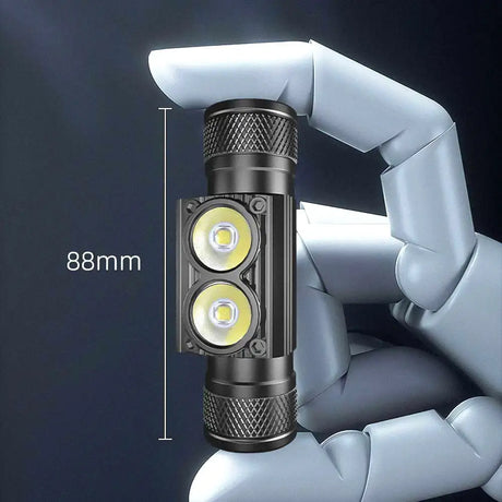 Type-C USB led 1460 lumen headlamp Fishing 18650 headlight Torch Hunting head lamp Camping Headlamp Flashlight head light - Lootquake