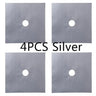 Cubiertas para quemadores de estufas de gas, tapete de limpieza, protector de estufa de gas, lavable, utensilios de cocina, cubierta para cocina
