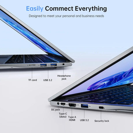 ACEMAGIC Laptop 17.3'' FHD Intel Alder Lake N97 up to 3.6GHz 16GB DDR4 512GB SSD with Windows 11 - Lootquake