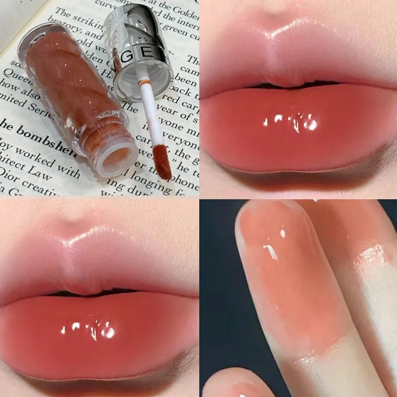 Glitter Lip Gloss Plumping Lips Glaze Mirror Flash Glossy Lipstick For Women Sexy Long Lasting Waterproof Diamond Lips Makeup