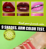 Lipstick Moisturizing Solid Lip Rouge Hydration Lip Gloss 1 set Red Pink Long Lasting Waterproof