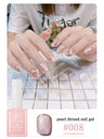 MIANEL 1-12pcs 12ML Mother-of-pearl Textured Gel Nail Polish With Aurora Effect, 2025 New Japanese-style Summer Top Selling