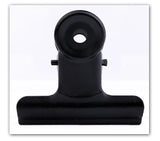 10p Black Metal Clip Stationery Office Supplies Household Paper Clip Fixing Small Book Clip Sketching Board Sketching Clip