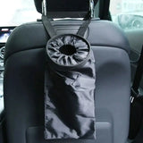 Trash Holder Car Waste Bins Car Seat Back Litter Bag Garbage Storage Rubbish Container Oxford Cloth Car Dustbin Garbage Bag