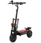Boyueda S3 6000w 60v 38ah electric scooter dual motor removable seat hydraulic shock absorption 11 inch off-road tyre escooter