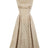 Tonval Khaki Color High Waist Elegant Polka Dot Women Vintage Long Dress Sleeveless Pocket Side Ladies Midi Dresses Retro - Lootquake