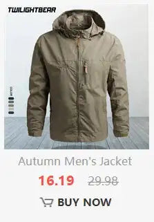 High Quality Men's Casual Jacket 6XL Male Windbreaker Oversized Cotton Classic Jackets Men Clothing Trench Coat A4F5806 - Lootquake