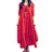 Women Elegant Linen White Dresses Bohemia Layering Vintage Robe Long Sleeve Loose Long Dress Female Autumn Vestidos - Lootquake