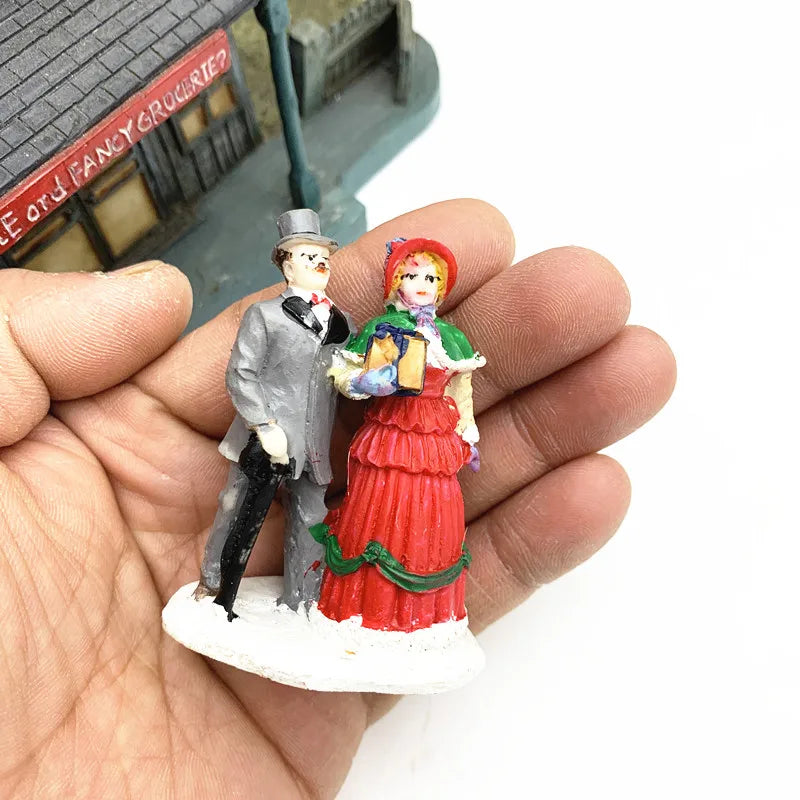 Halloween Christmas DIY Decor Miniature Figurines Sand Table Articles Handicraft Gifts Desk Outdoor Garden Sculpture