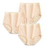 3Pcs/Set Cotton Panties Women Seamless Underwear High Rise Panties Comfort Solid Color Female Underpants Sexy Lingerie M-XXXL