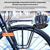 Cycling Cargo Rack Luggage Touring Carrier Racks Front Pannier Rack for Cycling Equipment Stand Footstock for Enhanced Stability