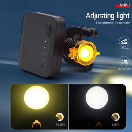 Wireless Dental Headlight Clip-on Headlamp With Optical Filter for Dental Lab Surgical Medical ENT Integrated Headlamp - Lootquake