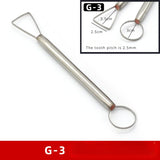 Stainless Steel Clay Sculpture Scraper Ceramic Finishing Blank Tool DIY Pottery Handicrafts Fine Carving Oil Clay Model Scraper