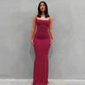 Vestidos para mujer 2023 Sexy tirantes finos negro vestido largo noche Y2k sin mangas sólido ajustado ceñido maxi vestidos