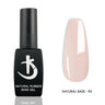 Milky White Rubber Base Gel Polish Nude Pink Base for Gel Varnish Semipermanent Natural Color Gellac Nails Art uv led Enamel Lak