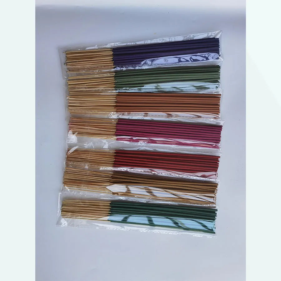 A set of 140 bamboo sticks with long-lasting fragrance, suitable for home, hotel, club air fragrances, reading, yoga, meditation