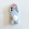 Cute Cartoon Hairball Tail Holder Benny Rabbit Phone Case