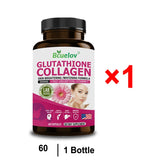 Suplemento de colágeno y glutatión: favorece la salud de la piel, el cabello, las uñas y los huesos. Es antioxidante.