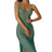 Women Sexy Backless High Split Dress Sleeveless See Through Long Dress Summer Sheer Mesh Vestidos Club Party Beach Cover Ups - Lootquake