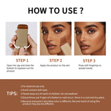 Foundation Balm Stick Serum Boost Skin Tint Foundation Stick Smooth Plumper Coverage Brighten Face Travel Foundation Makeup 2025