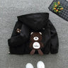 Cartoon Girls Jackets Cute Little Fox Kids Windbreaker Hooded Baby Coat Spring Autumn Children Outwear Toddler Girl Clothes - Lootquake
