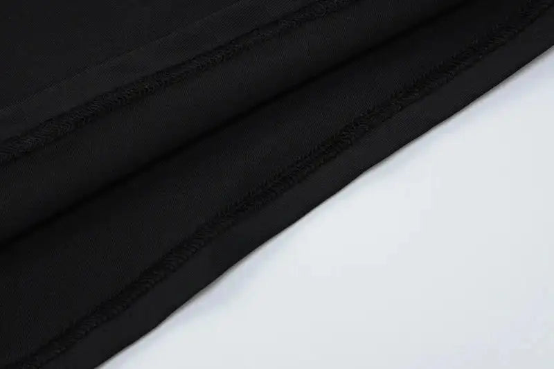 Hawthaw Women 2023 Autumn Winter Long Sleeve Party Club Streetwear Bodycon Black Long Dress Wholesale Items For Business - Lootquake