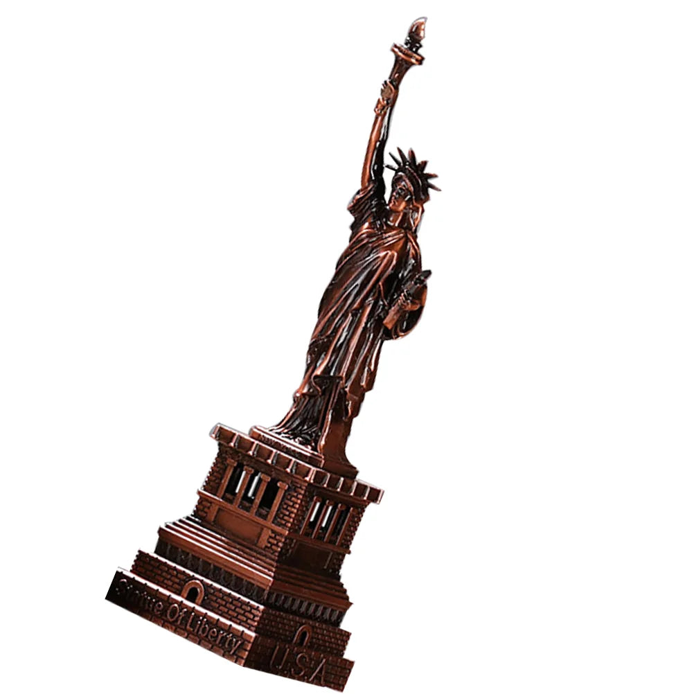 Statue of Gift Choice Craft Lighthouse Gifts Desktop for Office Home Decor Metal Ornament Garden Figurine The