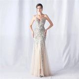 Luxury Youthful Women's Elegant Long Dress Party 2024 Graduation Ceremonies Prom Evening Formal on Sale Clearance Summer Fashion