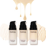 Fond de teint flou longue tenue POPFEEL : fini transparent, couvrance modulable et effet peau nue naturel | Maquillage impeccable