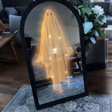 Halloween Hologram Ghost Mirror Spooky Scary Ghosts Indoor Decor Halloween Room Decor Hallowmas Party Supplies