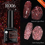 UR SUGAR 7.5ml Glitter UV Gel Nail Polish Glitter Sequins Soak Off UV Gel Varnish Colorful Nail Gel Polish DIY Nail Art Polish